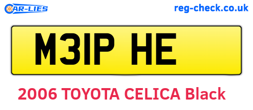 M31PHE are the vehicle registration plates.