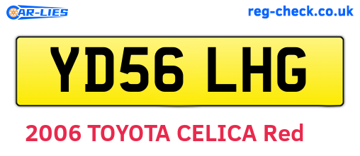YD56LHG are the vehicle registration plates.