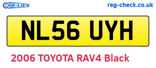 NL56UYH are the vehicle registration plates.
