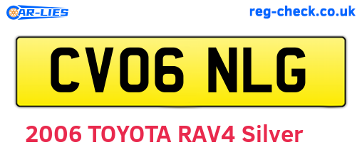 CV06NLG are the vehicle registration plates.