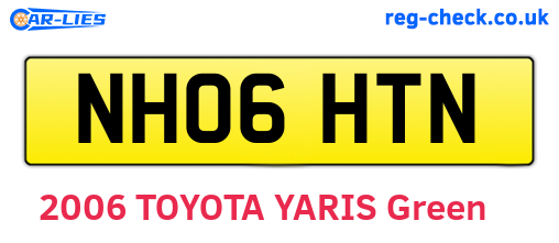 NH06HTN are the vehicle registration plates.