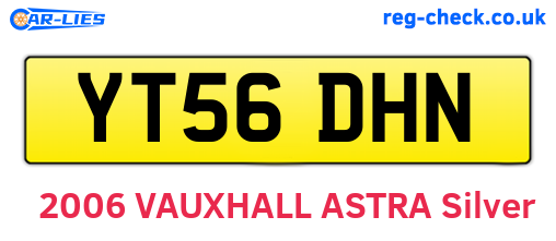 YT56DHN are the vehicle registration plates.