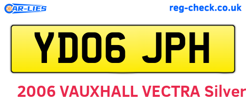YD06JPH are the vehicle registration plates.