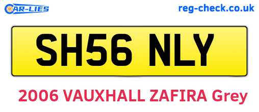 SH56NLY are the vehicle registration plates.
