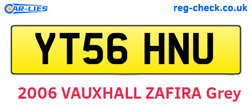 YT56HNU are the vehicle registration plates.