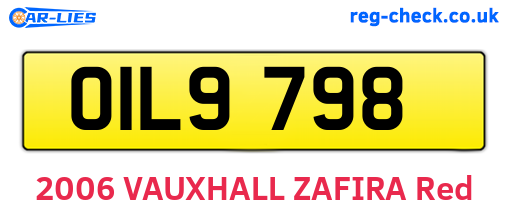 OIL9798 are the vehicle registration plates.
