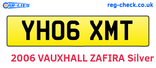 YH06XMT are the vehicle registration plates.