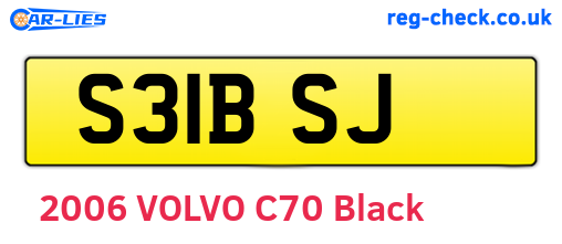 S31BSJ are the vehicle registration plates.