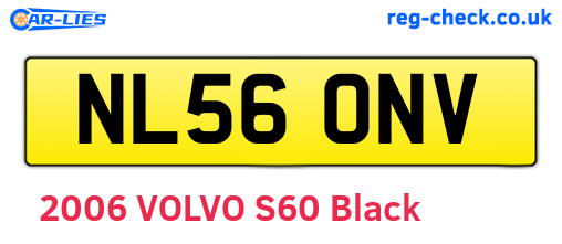 NL56ONV are the vehicle registration plates.