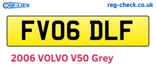 FV06DLF are the vehicle registration plates.