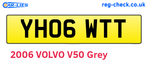 YH06WTT are the vehicle registration plates.