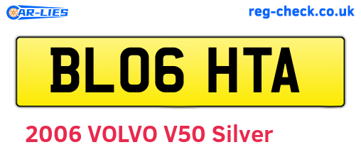 BL06HTA are the vehicle registration plates.