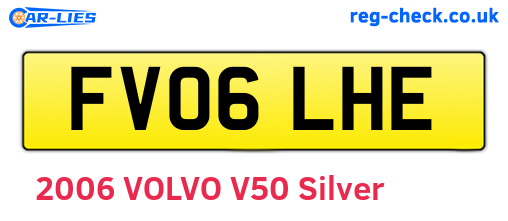 FV06LHE are the vehicle registration plates.