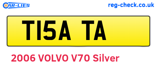 T15ATA are the vehicle registration plates.