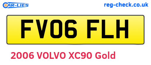 FV06FLH are the vehicle registration plates.