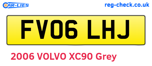 FV06LHJ are the vehicle registration plates.