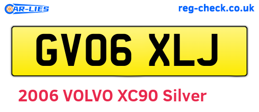 GV06XLJ are the vehicle registration plates.