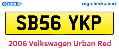 Red 2006 Volkswagen Urban (SB56YKP)