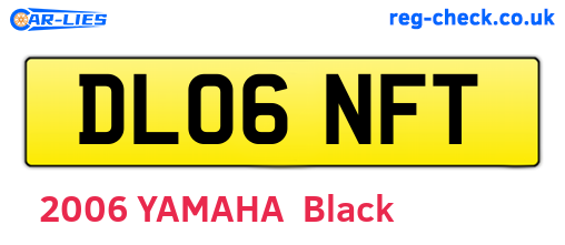 DL06NFT are the vehicle registration plates.