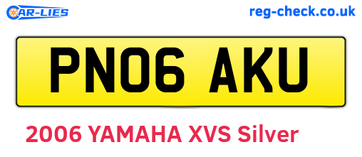 PN06AKU are the vehicle registration plates.