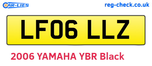 LF06LLZ are the vehicle registration plates.