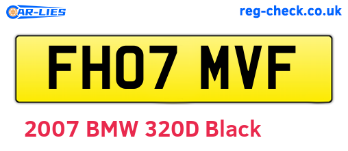 FH07MVF are the vehicle registration plates.