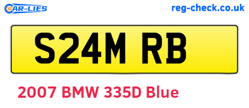 S24MRB are the vehicle registration plates.