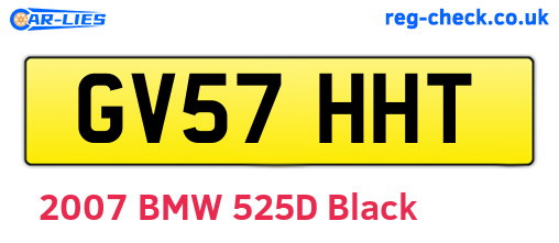 GV57HHT are the vehicle registration plates.
