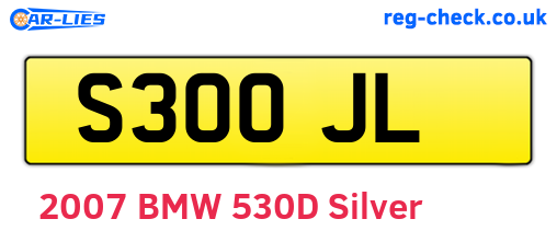S30OJL are the vehicle registration plates.