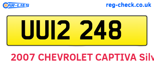 UUI2248 are the vehicle registration plates.