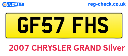 GF57FHS are the vehicle registration plates.