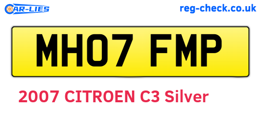 MH07FMP are the vehicle registration plates.