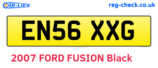 EN56XXG are the vehicle registration plates.