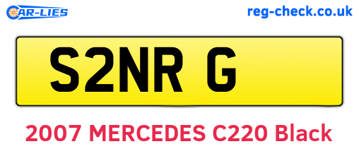 S2NRG are the vehicle registration plates.