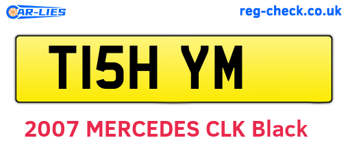 T15HYM are the vehicle registration plates.