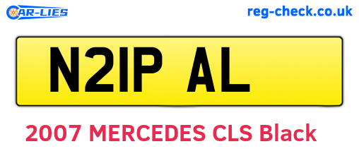 N21PAL are the vehicle registration plates.