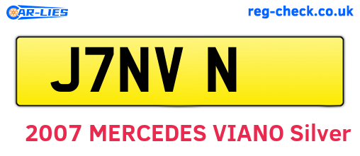 J7NVN are the vehicle registration plates.