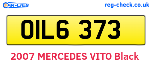 OIL6373 are the vehicle registration plates.