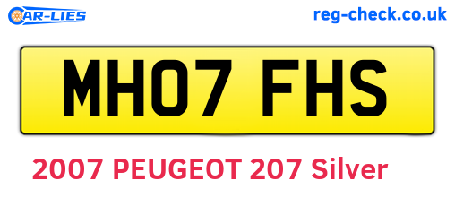 MH07FHS are the vehicle registration plates.