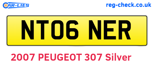 NT06NER are the vehicle registration plates.