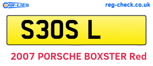 S3OSL are the vehicle registration plates.