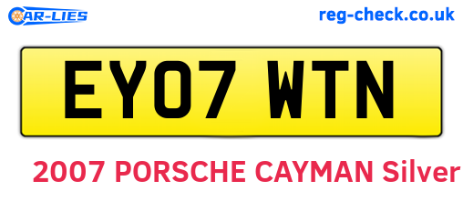 EY07WTN are the vehicle registration plates.