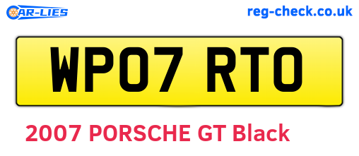 WP07RTO are the vehicle registration plates.