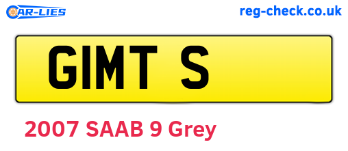 G1MTS are the vehicle registration plates.