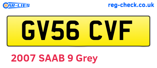 GV56CVF are the vehicle registration plates.