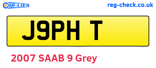J9PHT are the vehicle registration plates.