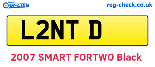 L2NTD are the vehicle registration plates.