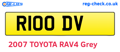 R10ODV are the vehicle registration plates.