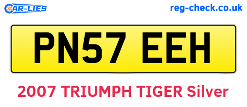 PN57EEH are the vehicle registration plates.