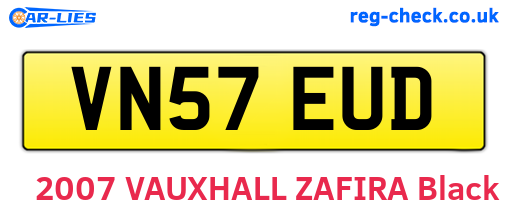 VN57EUD are the vehicle registration plates.